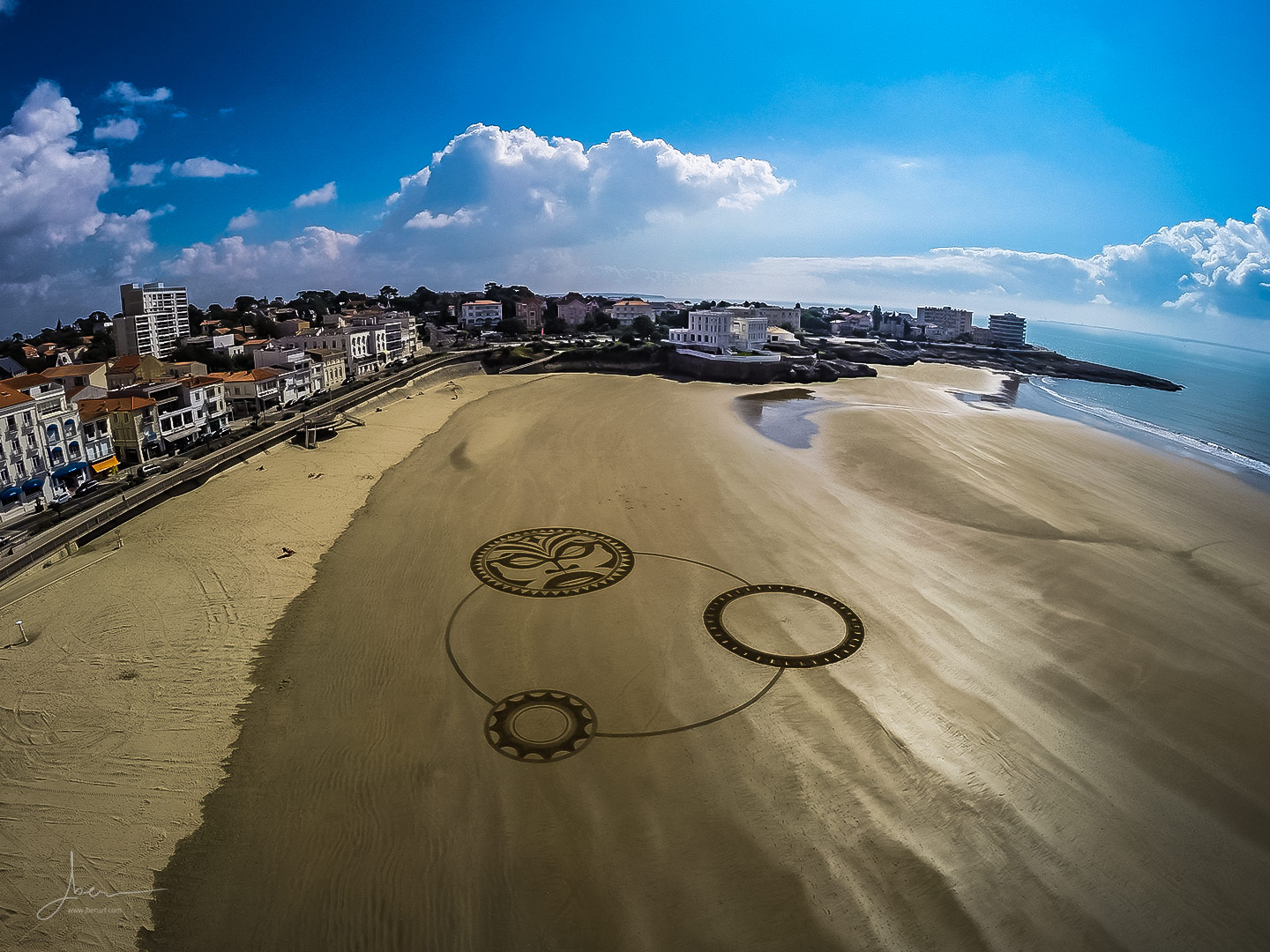 Beach art polynésien