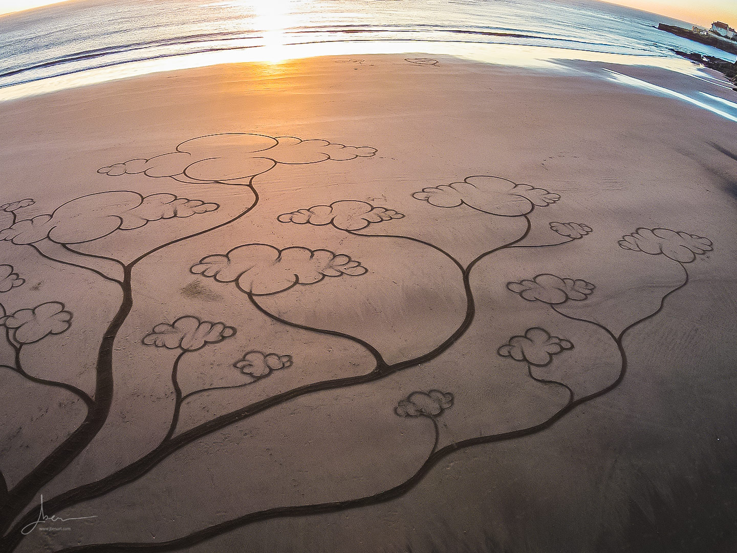 Beach art arbre à rêve