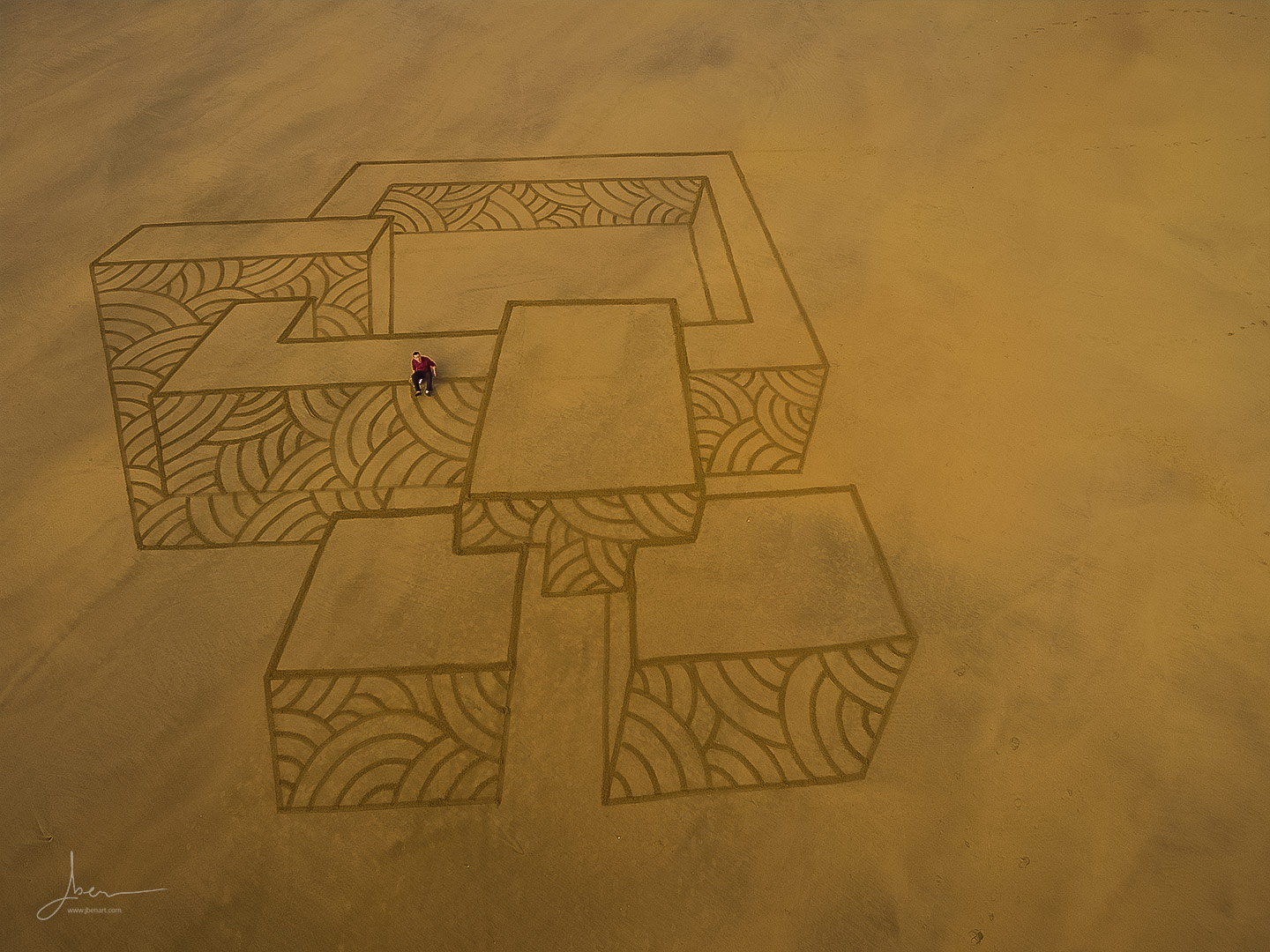 Beach art en perspective